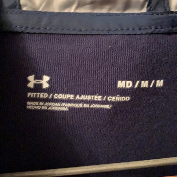 UNDER ARMOR WINDBREAKER HOODED CAMO SHELL - Picture 3 of 5